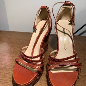 Women sandals with studs